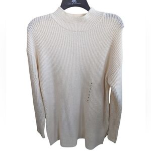 Old Navy Ivory Cowl Neck Sweater
